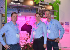 Floris Koomen, Charlotte Pijnenburg and Frank van Holsteijn of Signify